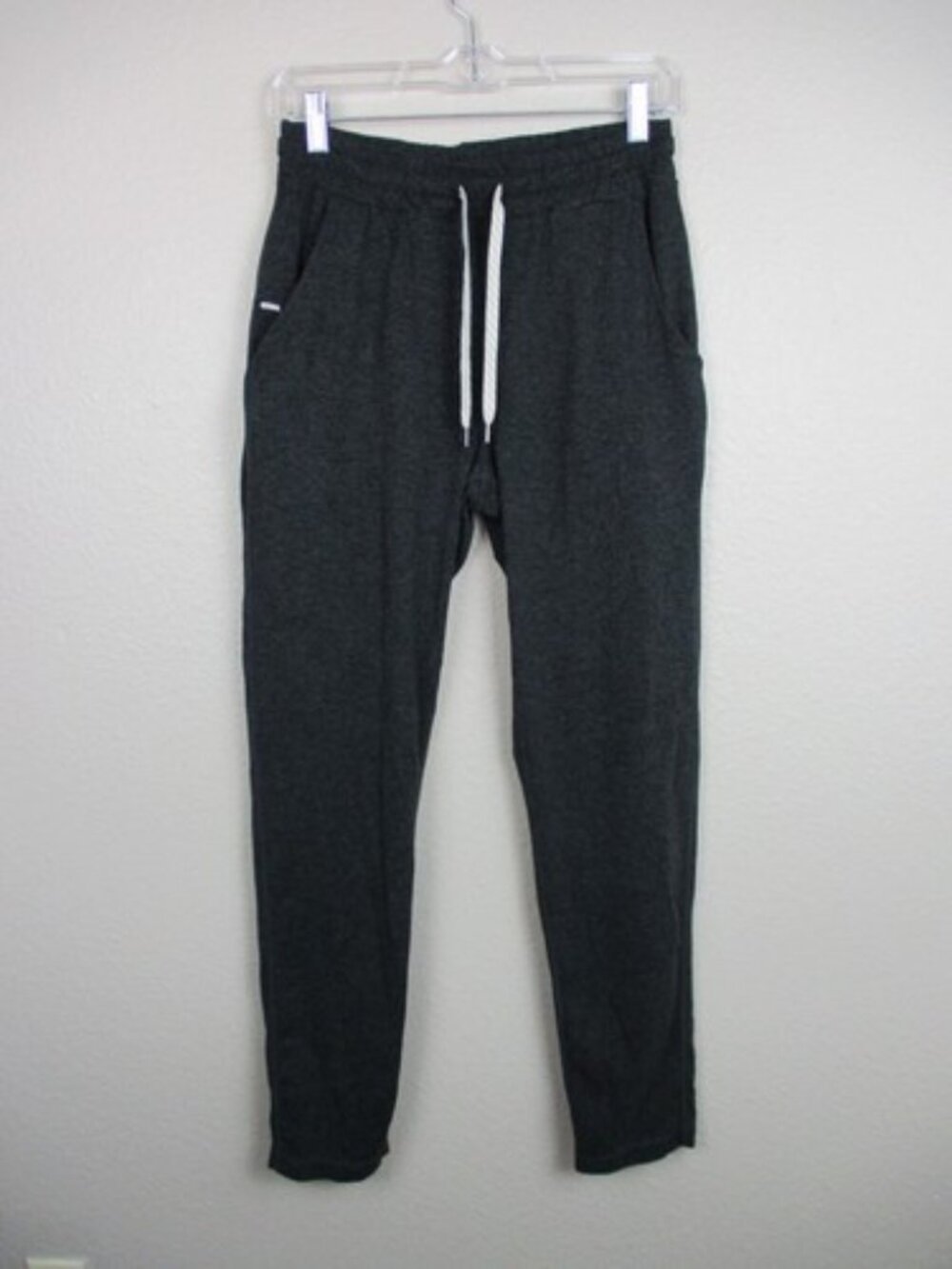 Vuori Ponto Performance Pants Mens Small Heather Gray DreamKnit